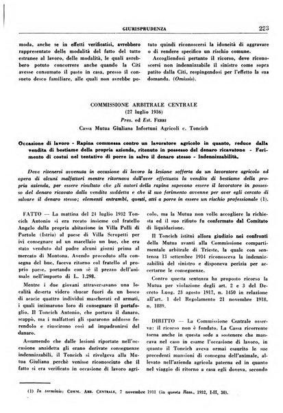 Rassegna della previdenza sociale assicurazioni e legislazione sociale, infortuni e igiene del lavoro