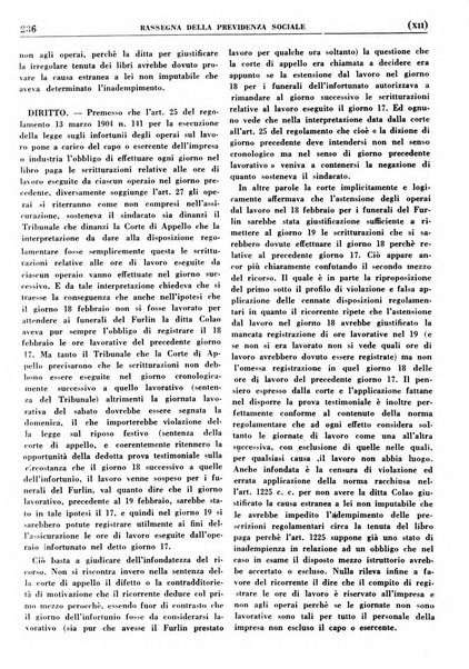 Rassegna della previdenza sociale assicurazioni e legislazione sociale, infortuni e igiene del lavoro