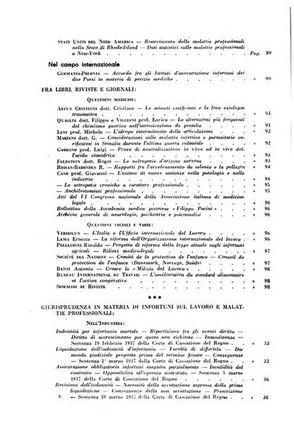 Rassegna della previdenza sociale assicurazioni e legislazione sociale, infortuni e igiene del lavoro