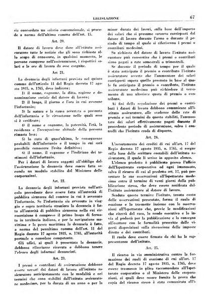 Rassegna della previdenza sociale assicurazioni e legislazione sociale, infortuni e igiene del lavoro