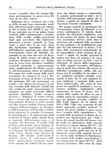 Rassegna della previdenza sociale assicurazioni e legislazione sociale, infortuni e igiene del lavoro