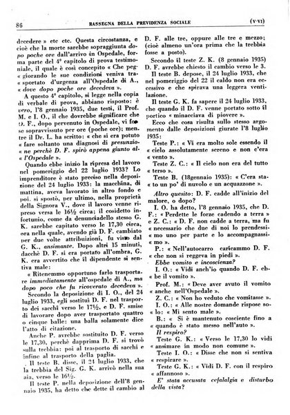 Rassegna della previdenza sociale assicurazioni e legislazione sociale, infortuni e igiene del lavoro