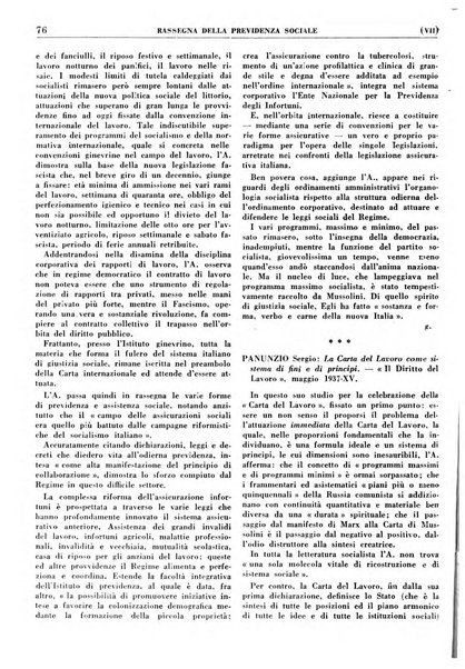 Rassegna della previdenza sociale assicurazioni e legislazione sociale, infortuni e igiene del lavoro