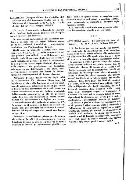 Rassegna della previdenza sociale assicurazioni e legislazione sociale, infortuni e igiene del lavoro