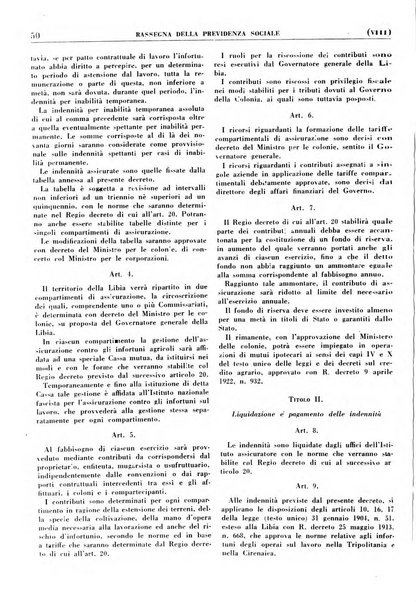 Rassegna della previdenza sociale assicurazioni e legislazione sociale, infortuni e igiene del lavoro