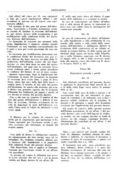 Rassegna della previdenza sociale assicurazioni e legislazione sociale, infortuni e igiene del lavoro