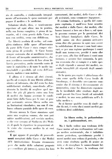 Rassegna della previdenza sociale assicurazioni e legislazione sociale, infortuni e igiene del lavoro