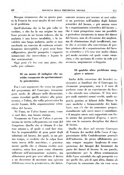 Rassegna della previdenza sociale assicurazioni e legislazione sociale, infortuni e igiene del lavoro