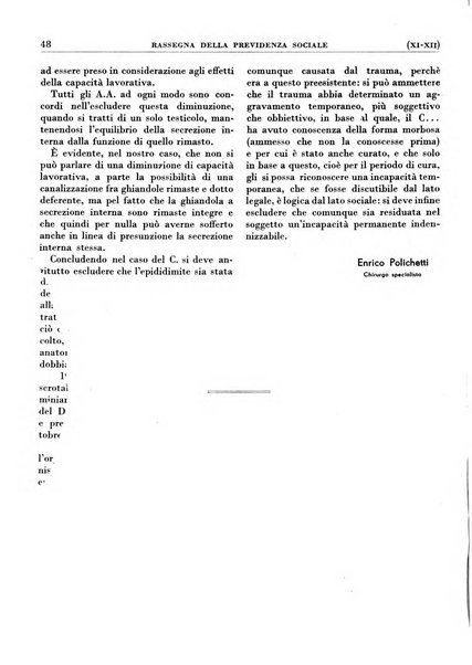 Rassegna della previdenza sociale assicurazioni e legislazione sociale, infortuni e igiene del lavoro