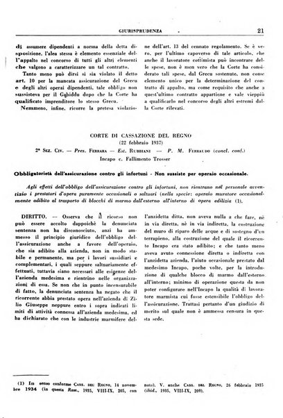 Rassegna della previdenza sociale assicurazioni e legislazione sociale, infortuni e igiene del lavoro