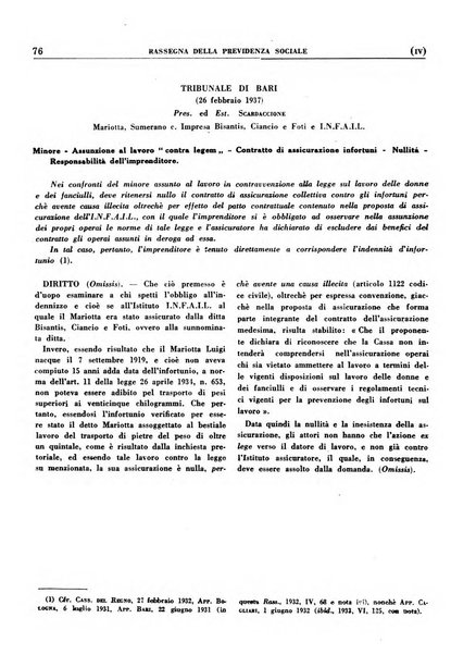 Rassegna della previdenza sociale assicurazioni e legislazione sociale, infortuni e igiene del lavoro