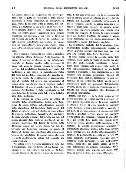 Rassegna della previdenza sociale assicurazioni e legislazione sociale, infortuni e igiene del lavoro