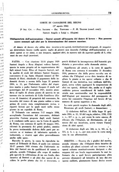 Rassegna della previdenza sociale assicurazioni e legislazione sociale, infortuni e igiene del lavoro