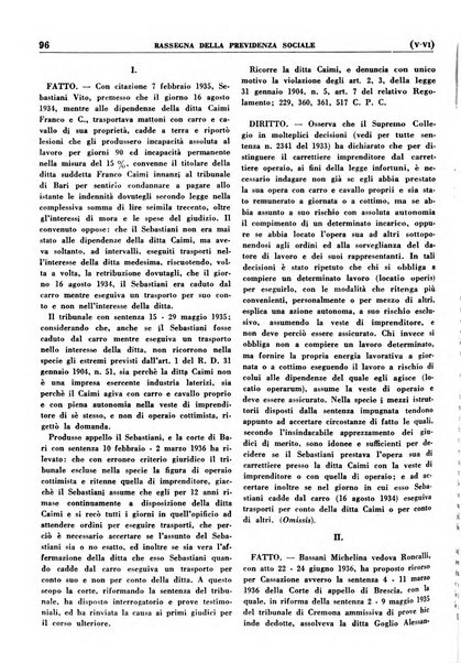 Rassegna della previdenza sociale assicurazioni e legislazione sociale, infortuni e igiene del lavoro