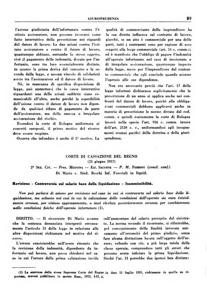 Rassegna della previdenza sociale assicurazioni e legislazione sociale, infortuni e igiene del lavoro