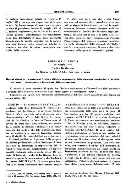 Rassegna della previdenza sociale assicurazioni e legislazione sociale, infortuni e igiene del lavoro