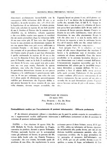 Rassegna della previdenza sociale assicurazioni e legislazione sociale, infortuni e igiene del lavoro