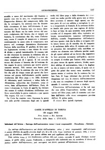 Rassegna della previdenza sociale assicurazioni e legislazione sociale, infortuni e igiene del lavoro