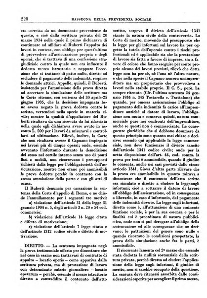 Rassegna della previdenza sociale assicurazioni e legislazione sociale, infortuni e igiene del lavoro