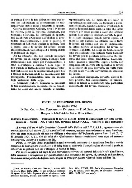 Rassegna della previdenza sociale assicurazioni e legislazione sociale, infortuni e igiene del lavoro