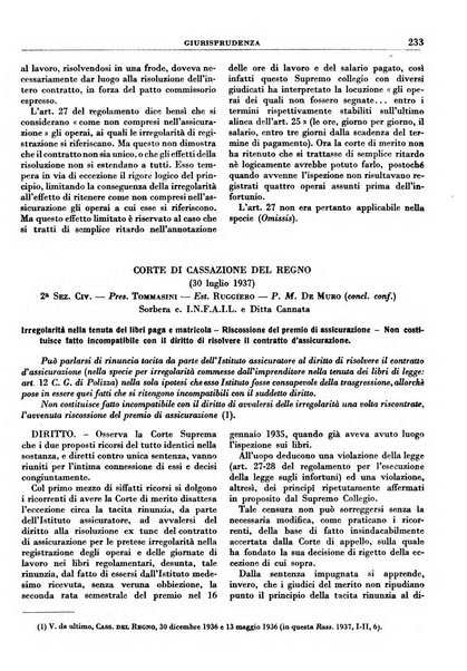 Rassegna della previdenza sociale assicurazioni e legislazione sociale, infortuni e igiene del lavoro