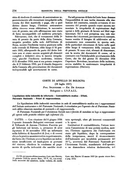 Rassegna della previdenza sociale assicurazioni e legislazione sociale, infortuni e igiene del lavoro