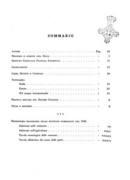 Rassegna della previdenza sociale assicurazioni e legislazione sociale, infortuni e igiene del lavoro