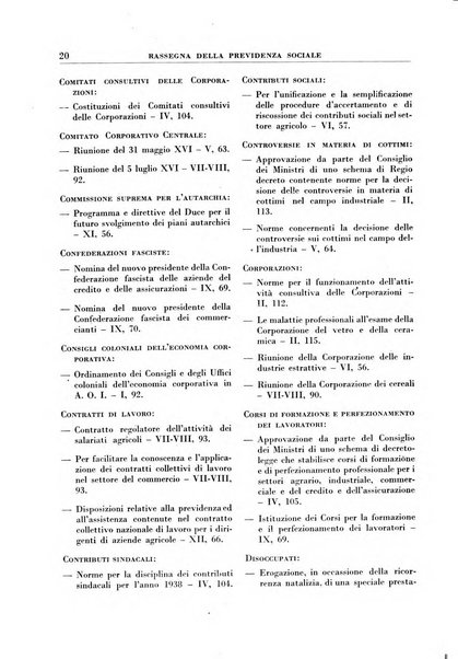 Rassegna della previdenza sociale assicurazioni e legislazione sociale, infortuni e igiene del lavoro