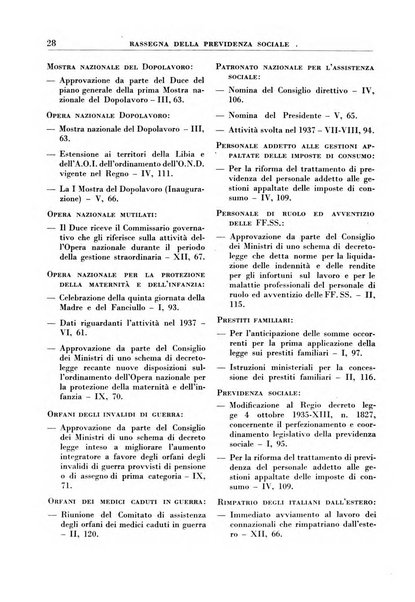 Rassegna della previdenza sociale assicurazioni e legislazione sociale, infortuni e igiene del lavoro