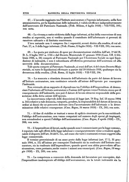 Rassegna della previdenza sociale assicurazioni e legislazione sociale, infortuni e igiene del lavoro