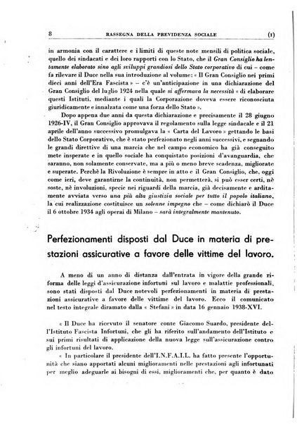 Rassegna della previdenza sociale assicurazioni e legislazione sociale, infortuni e igiene del lavoro