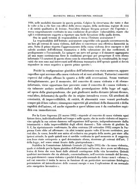 Rassegna della previdenza sociale assicurazioni e legislazione sociale, infortuni e igiene del lavoro