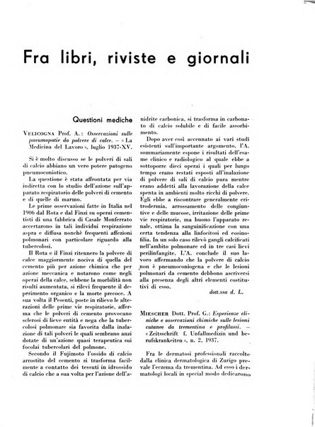 Rassegna della previdenza sociale assicurazioni e legislazione sociale, infortuni e igiene del lavoro