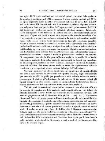 Rassegna della previdenza sociale assicurazioni e legislazione sociale, infortuni e igiene del lavoro