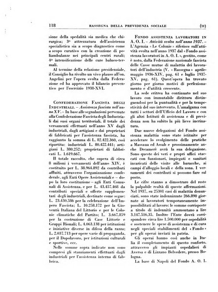 Rassegna della previdenza sociale assicurazioni e legislazione sociale, infortuni e igiene del lavoro