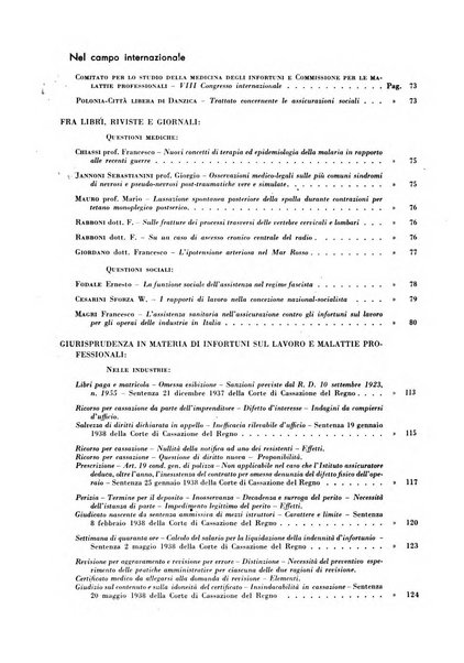 Rassegna della previdenza sociale assicurazioni e legislazione sociale, infortuni e igiene del lavoro