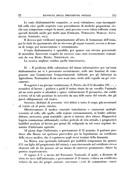 Rassegna della previdenza sociale assicurazioni e legislazione sociale, infortuni e igiene del lavoro