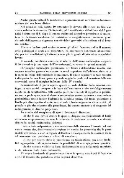 Rassegna della previdenza sociale assicurazioni e legislazione sociale, infortuni e igiene del lavoro