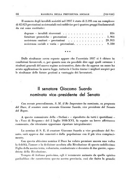 Rassegna della previdenza sociale assicurazioni e legislazione sociale, infortuni e igiene del lavoro