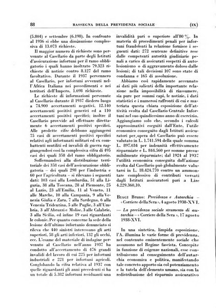 Rassegna della previdenza sociale assicurazioni e legislazione sociale, infortuni e igiene del lavoro