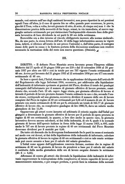 Rassegna della previdenza sociale assicurazioni e legislazione sociale, infortuni e igiene del lavoro