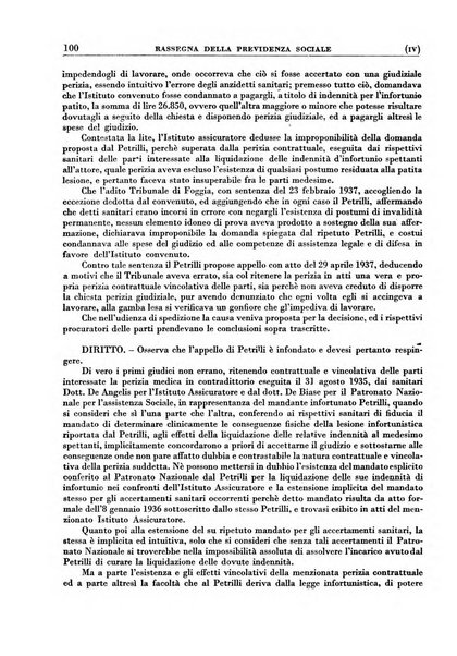 Rassegna della previdenza sociale assicurazioni e legislazione sociale, infortuni e igiene del lavoro