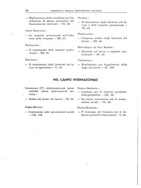 Rassegna della previdenza sociale assicurazioni e legislazione sociale, infortuni e igiene del lavoro