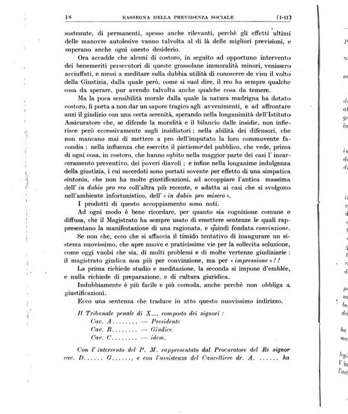 Rassegna della previdenza sociale assicurazioni e legislazione sociale, infortuni e igiene del lavoro