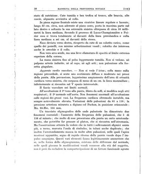 Rassegna della previdenza sociale assicurazioni e legislazione sociale, infortuni e igiene del lavoro