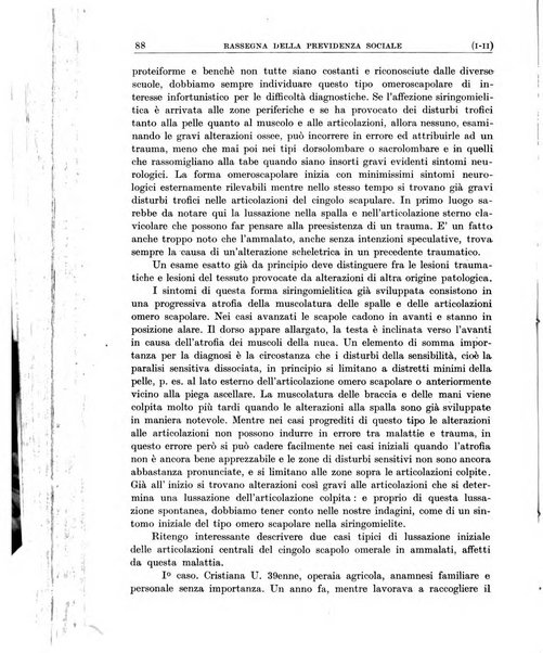 Rassegna della previdenza sociale assicurazioni e legislazione sociale, infortuni e igiene del lavoro