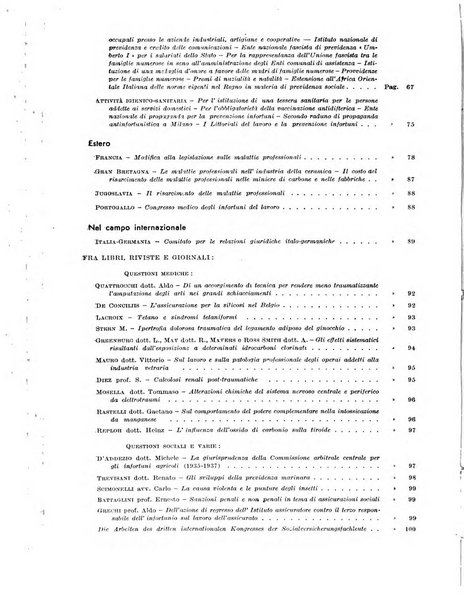 Rassegna della previdenza sociale assicurazioni e legislazione sociale, infortuni e igiene del lavoro