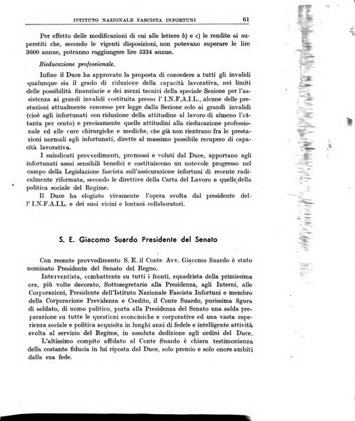 Rassegna della previdenza sociale assicurazioni e legislazione sociale, infortuni e igiene del lavoro