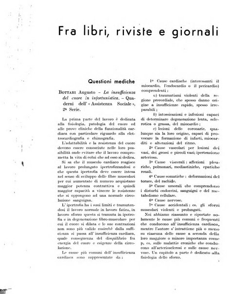 Rassegna della previdenza sociale assicurazioni e legislazione sociale, infortuni e igiene del lavoro