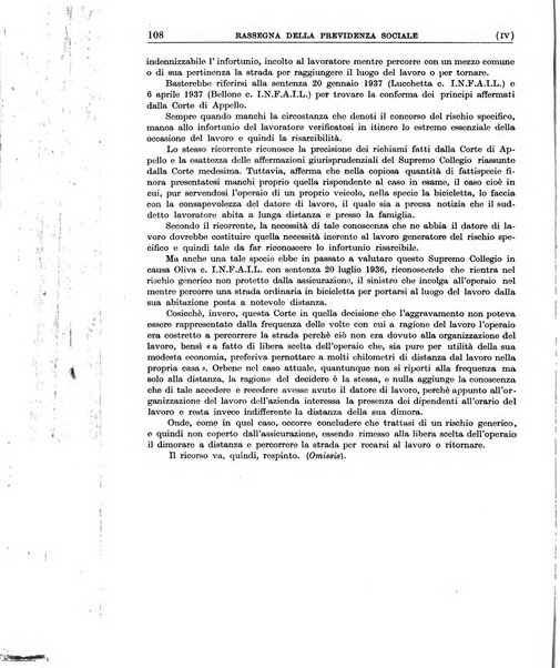 Rassegna della previdenza sociale assicurazioni e legislazione sociale, infortuni e igiene del lavoro